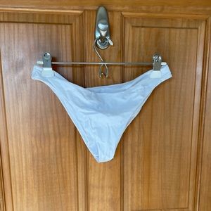 White Bikini Bottoms that can pair with any swimsuit!